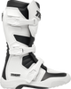 THOR Youth Blitz XR Boots - White/Black, US 2 (Part No. 3411-0746)