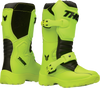THOR Blitz XR Mini Boots Acid US 11 - Durable Injection Molded MX Boots with Adjustable Straps and Steel Shank