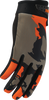 THOR Launchmode Hunter Gloves - Orange/Black, Size XS, Model 3330-8521