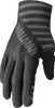 THOR Mainstay Slice Gloves 2XL Charcoal/Black - Lightweight Motorcycle Riding Gloves with Perforated Palm and Durable Features