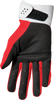 THOR Youth Spectrum Gloves - Red/White, Medium - Part Number 3332-1610