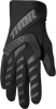 THOR Youth Spectrum Gloves Black - Part No. 3332-1593, XS
