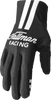 THOR Mainstay Gloves Roosted 2XL - Black and White Motorcycle Riding Gloves