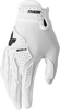 THOR Launchmode XP Gloves White XS - Durable Polyester and Comfort-Focused Design