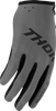 THOR Women's Ridemode Static Gloves - Gray, Large (Part Number 3331-0302)