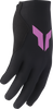 THOR Women's Sportmode Iconic Gloves - Black/Orchid, Part No. 3331-0285