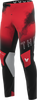 THOR Sportmode Carbon Pants - Black/Red, US 30, Part 2901-12771