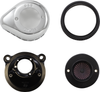 S&S CYCLE Air Stinger Stealth Air Cleaner Kit - Chrome (Part 170-0725A)