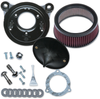 S&S CYCLE Super Stock™ Stealth Air Cleaner Kit - Black (Part No. 170-0301B)