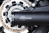 S&S Cycle 2-into-1 Grand National Exhaust System - Black - Part 4111-266