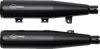 S&S CYCLE Grand National Slip-On Mufflers for Harley Scout - Black - Part 4110-266