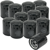 S&S CYCLE Oil Filter 310-0239 – Black, 12-Pack - High-Performance Engine Filtration
