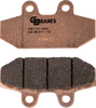 GBRAKES Rear Sintered Brake Pads GB0601-70 for Motorcycles