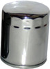 HifloFiltro HF170C Chrome Oil Filter for Harley Davidson and Motorcycle Use