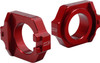 WORKS Elite Axle Block Kit for Honda CRF450R & CRF250R – Reversible Floating Rear Axle Conversion