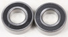 HardDrive Front and Rear Wheel Bearing Kit for Harley Davidson - 25mm ID Sealed Non-ABS (Part #820-0203)