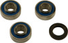 ALL BALLS Front and Rear Wheel Bearing and Seal Kit for Harley Davidson FLH Models