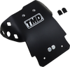 T.M. DESIGNWORKS YAMC-085-BK Black Skid Plate for Yamaha YZ 85 - Impact Absorbing Plastic Construction