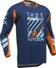 THOR Youth Launchmode Futura Jersey Navy/Orange - Part #2912-2598