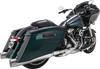 Vance & Hines Blackbird 450 Slip-On Mufflers for Milwaukee Eight Engines - Part No. 16792