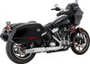 Vance & Hines Supersport Slip-On Muffler for Harley M-Eight Softail - Chrome Part 16746