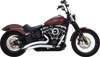 Vance & Hines Big Radius Exhaust System with Chrome Finish - Part Number 26377