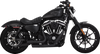 VANCE & HINES Mini Grenades Exhaust System Matte Black Part 46884