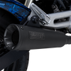 Vance & Hines Upsweep Slip-On Muffler for Grom 48237 – Matte Black Finish with CNC-Machined End Cap