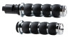 Kuryakyn ISO Grips 24 and Up Touring 25 and Up Softails Throttle-By-Wire Chrome