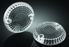 Kuryakyn Replacement Turn Signal Lenses for Kawasaki Vulcan 900 and More, Clear or Red