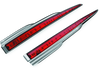 Kuryakyn Rear Light Bars for Trikes Chrome – Part #6976 for Harley-Davidson FLHTCUTG and FLHXXX Models