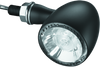 Kuryakyn Bullet 1000 White/Amber Clear Lens Satin Black Motorcycle Marker Lights (Part #2555)