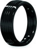 Kuryakyn 7-inch Gloss Black Headlamp Trim Ring for Harley Davidson Touring Models