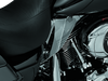 Kuryakyn Saddle Shields Heat Deflectors for 2008 Harley Davidson Touring Models - Smoke Reflective Protection