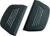 Kuryakyn Premium Passenger Board Inserts for Harley-Davidson Touring Models 1986 and Up - Black
