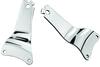 Kuryakyn Fixed Mounts for Multi-Purpose Backrest Chrome – Secure Installation for Harley Davidson Touring Models