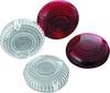Kuryakyn Replacement Turn Signal Lenses for Yamaha XV Road Star Models – Clear or Red (Part #2266)