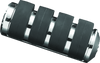 Kuryakyn Large ISO Peg Without Adapters Chrome Pair - Durable Rubber Grip Inserts for Harley-Davidson Models