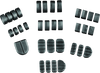 Kuryakyn ISO Large Peg Replacement Rubbers (8 Pcs) for Powersports Vehicles