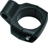 Kuryakyn Mirror Adapter for 1-1/4 inch Bars - Satin Black, Part #2792