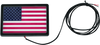 Kuryakyn Freedom Flag LED 4-in x 6-in Black for Powersports Vehicles