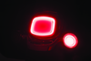 Kuryakyn Tracer LED Rear Turn Signal Insert for Harley Davidson – Red Light with Red Lens (Part #2908)