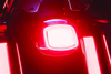 Kuryakyn Tracer LED Taillight with Red Lens and License Plate Light for Harley Davidson (Part #2910)