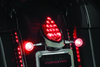 Kuryakyn Rear Turn Signal & License Plate Mount for Indian Motorcycles - Chrome Part 3128