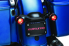 Kuryakyn Curved Black License Plate Mount for Harley-Davidson Touring Models