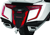 Kuryakyn Omni LED Rear Fender Cover for Honda Gold Wing GL1800 (2018-2020) in Satin Black