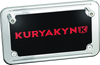 Kuryakyn LED License Plate Bolt Lights - White LED, Chrome Finish, Part 9199