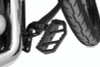 Kuryakyn Riot Mini Boards Without Adapter Satin Black – Powersports Foot Pegs for Aggressive Riding and Enhanced Comfort