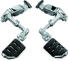 Kuryakyn Ergo III Adjustable Cruise Mount with Trident Dually ISO Pegs – Chrome for Honda Gold Wing (2001-2016)