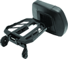 Kuryakyn Neo Driver & Passenger Backrest with Luggage Rack – Black, Part No. 5747